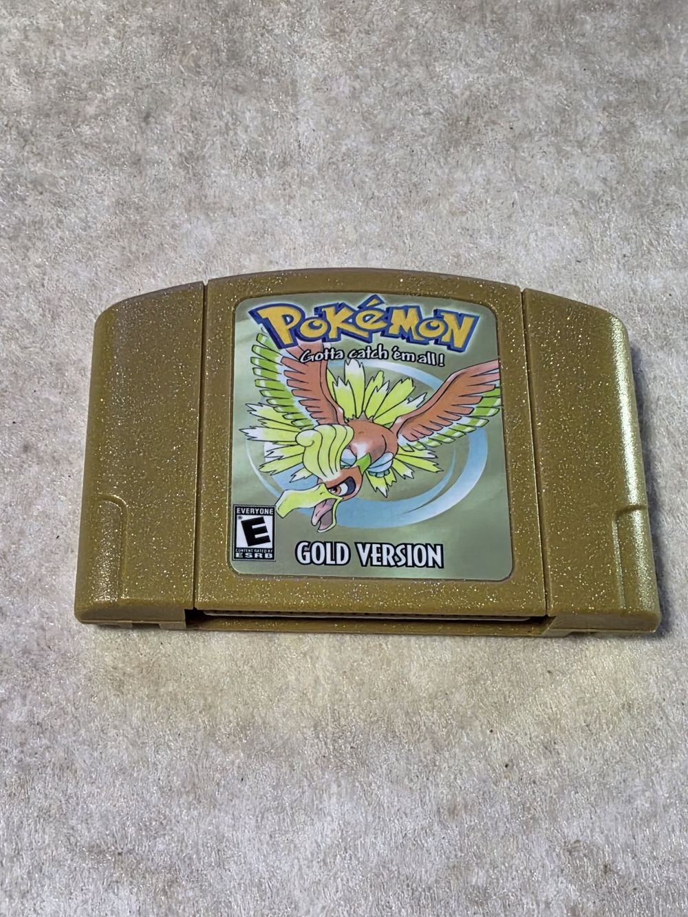 Pokemon Gold Version Nintendo 64 N64